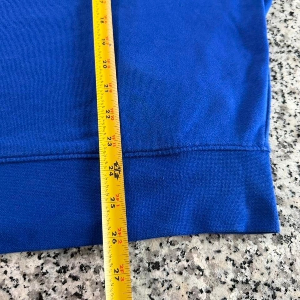 Polo Ralph Lauren Blue Ski Polo Bear Fleece Sweatshirt Small - Picture 5 of 5